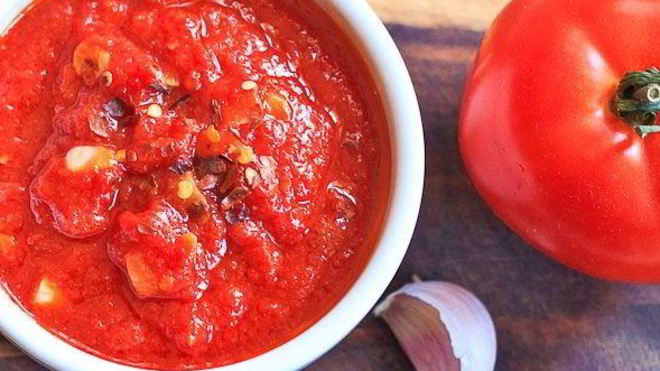Рецепт соуса ткемали с помидорами