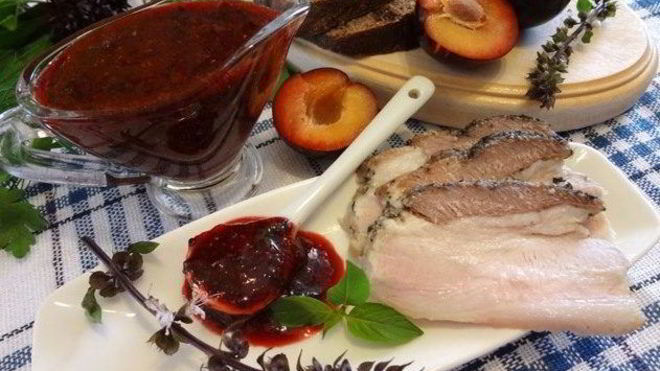 Рецепт ткемали из слив