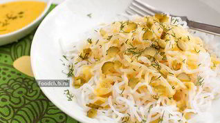 Рецепт Обезжиренного сырного соуса и ширатаки