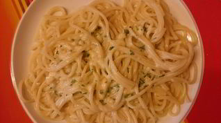 Рецепт Сливочно-сырного соус с мускатным орехом для пасты