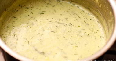 Рецепт Сливочно-сырного соус