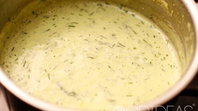 Рецепт сливочно-сырного соус