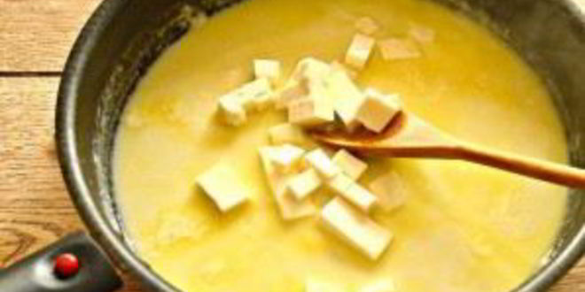 Рецепт сметанно-сырного соус