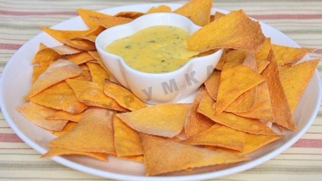 Рецепт сырного соуса для начос