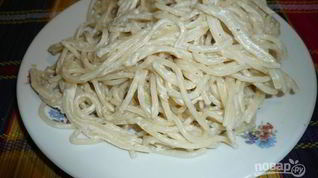 Рецепт Сырного соуса для спагетти