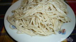 Рецепт Сырного соуса для спагетти