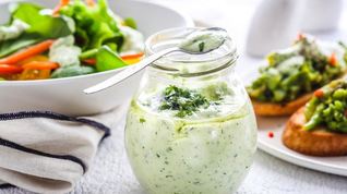 Рецепт Сырного соуса с зеленью