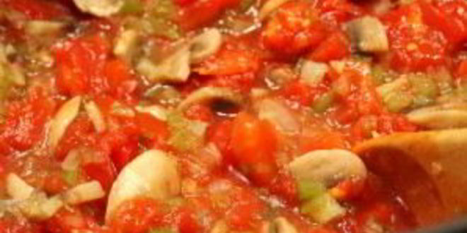 Рецепт томатна-мясного соус