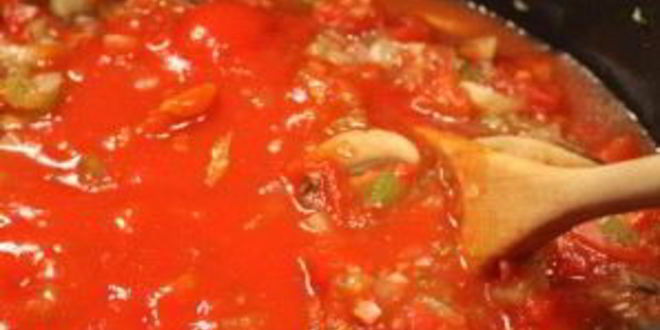 Рецепт томатна-мясного соус