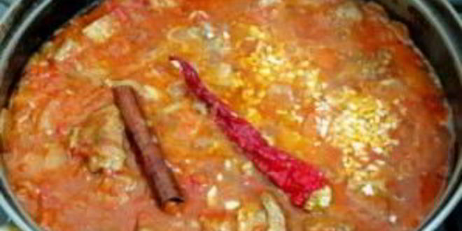 Рецепт томатного соуса со свининой