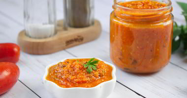 Рецепт Зимнего соуса из запеченных помидоров