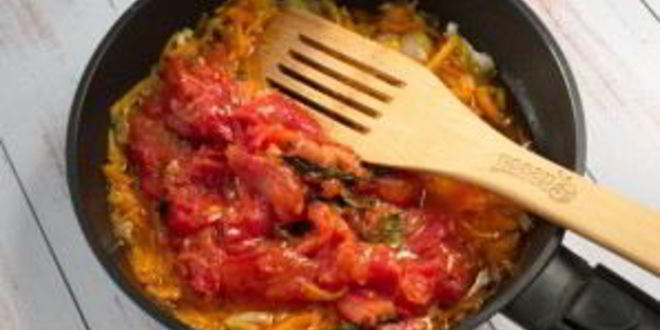 Рецепт зимнего соуса из запеченных помидоров