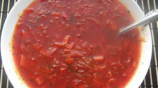 Рецепт Борща Диетического вегетарианского