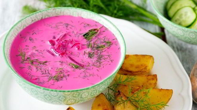 Рецепт борща из маринованной свеклы