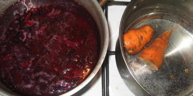 Рецепт борща холодного с креветками