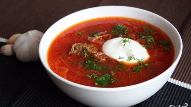 Рецепт борща московского