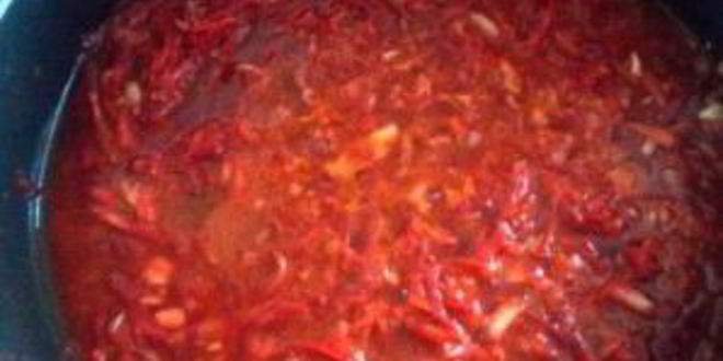 Рецепт борща московского