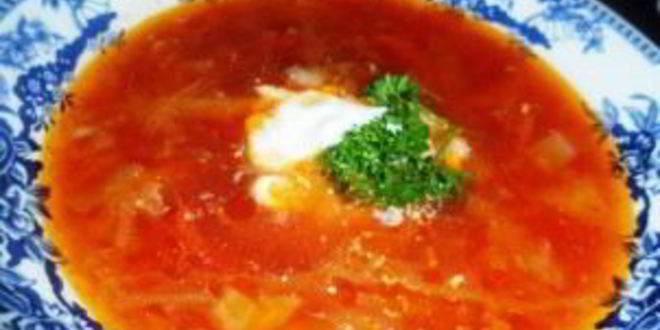 Рецепт борща московского