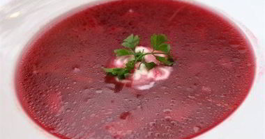 Рецепт Борща нежирного на курином бульоне