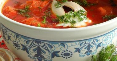 Рецепт Борща полтавского с галушками