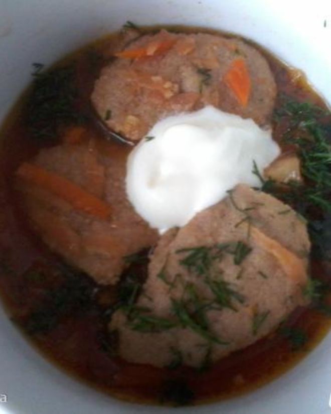 Рецепт борща полтавского с галушками