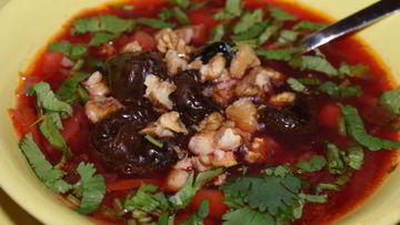 Рецепт Борща с черносливом