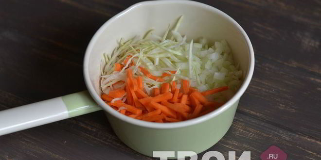 Рецепт борща с тушеной капустой