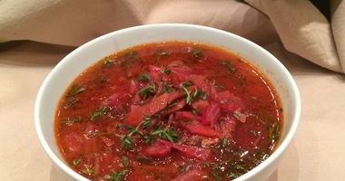 Рецепт Борща с уткой и грибами