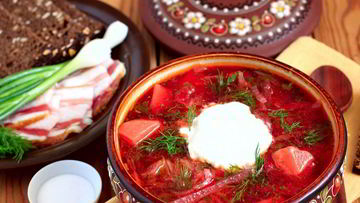 Рецепт Борща со свеклой и капустой
