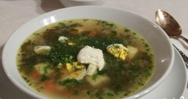 Рецепт Борща зеленого украинского