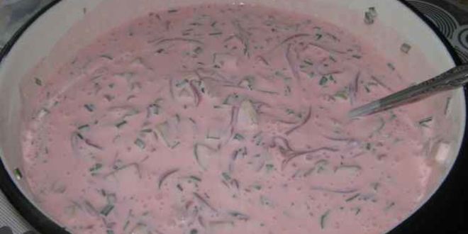 Рецепт холодного борща saltibarsciai