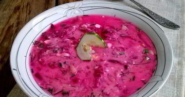 Рецепт Литовского холодного борща