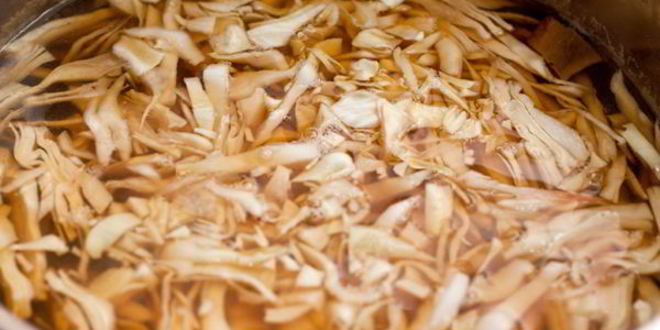 Рецепт постного борща с грибами