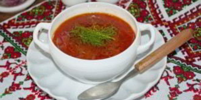 Рецепт постного борща