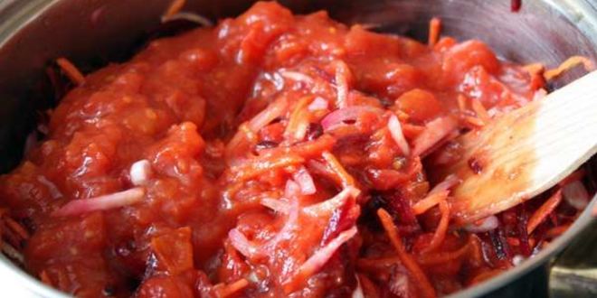 Рецепт русского борща с мясом