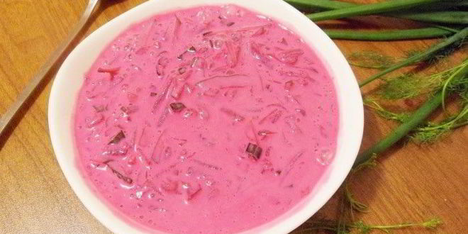 Рецепт шалтибарщая — холодного борща по-литовски