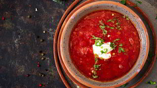 Рецепт Традиционного холодного борща