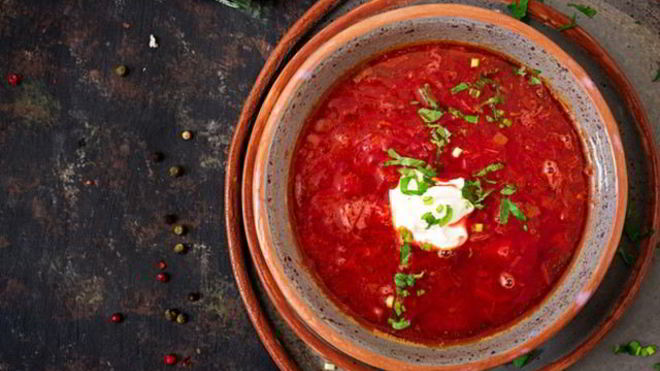 Рецепт традиционного холодного борща