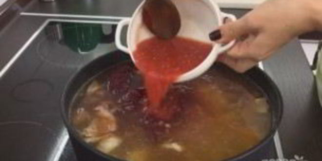 Рецепт вкусного борща