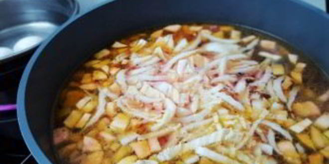 Рецепт зеленого борща без щавеля