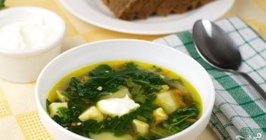 Рецепт Зеленого борща с крапивой