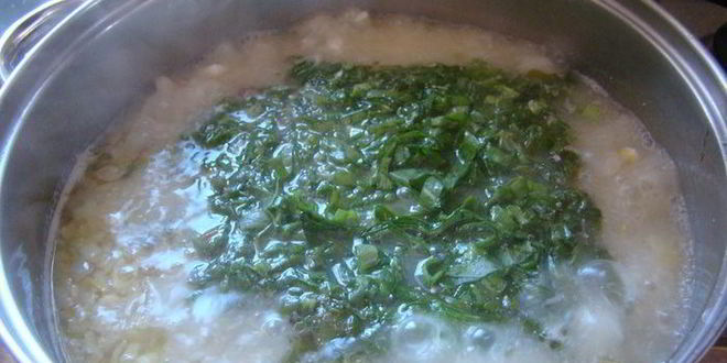 Рецепт зеленого борща со щавелем