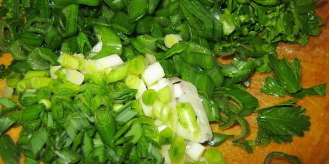 Рецепт зеленого борща