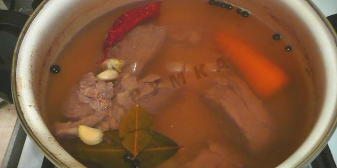 Рецепт бульона из баранины