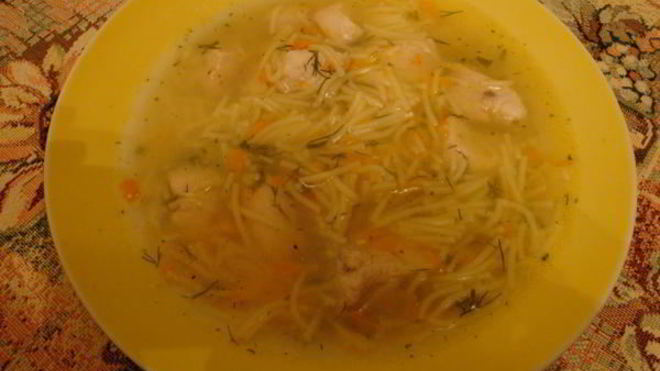 Рецепт бульона куриного легкого