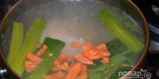 Рецепт бульона с яйцом