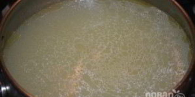 Рецепт бульона с яйцом