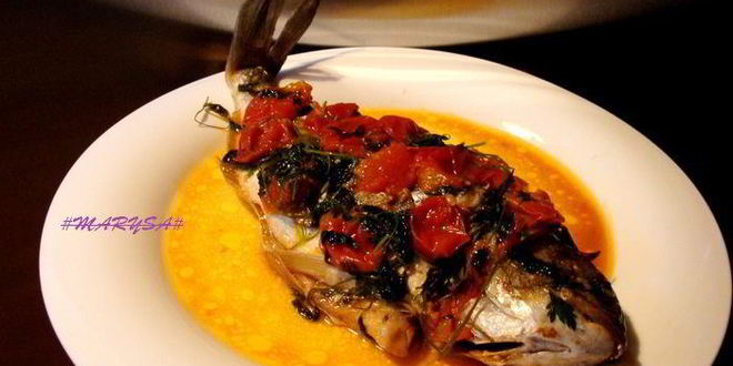 Рецепт дорады в сумасшедшем бульоне