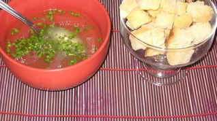 Рецепт Крепкого бульона из мяса говядины