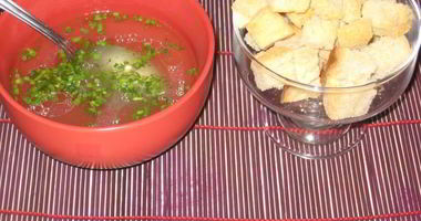 Рецепт Крепкого бульона из мяса говядины